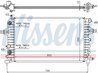 Radiator racire motor Nissens 63027A