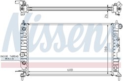 Radiator racire motor Nissens 630771