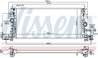 Radiator racire motor Nissens 630797