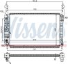 Radiator racire motor Nissens 63119