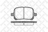 Set placute frana Stellox 632 000-SX