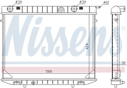 Radiator racire motor Nissens 63245