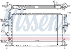 Radiator racire motor Nissens 63247A