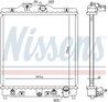 RADIATOR RACIRE MOTOR NISSENS 633081 - Compatibil cu HONDA, MG, ROVER