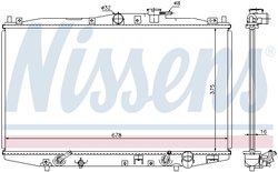Radiator racire motor Nissens 63345