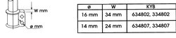 AMORTIZOR KYB 634802 - Compatibil cu RENAULT