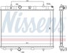 Radiator racire motor Nissens 636007