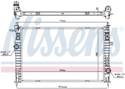 Radiator racire motor Nissens 636042