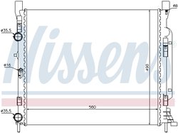 Radiator racire motor Nissens 637623