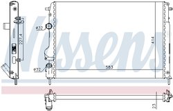 Radiator racire motor Nissens 63766