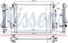 Radiator racire motor Nissens 637662