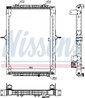RADIATOR RACIRE MOTOR NISSENS 63786 - Compatibil cu RENAULT TRUCKS
