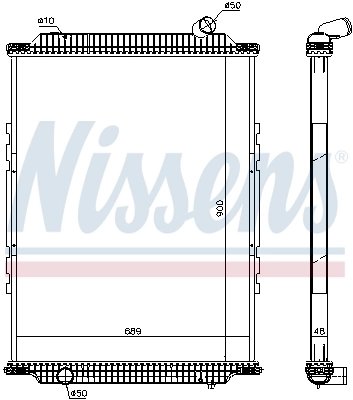 Radiator racire motor Nissens 6378920