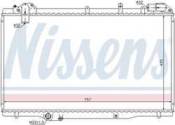 Radiator racire motor Nissens 63791