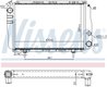 Radiator racire motor Nissens 63800