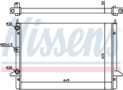 Radiator racire motor Nissens 63992