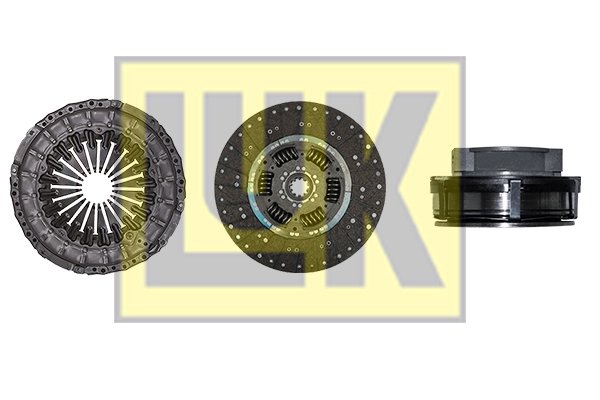 SET AMBREIAJ LUK 640 3079 00 - Compatibil cu DAF