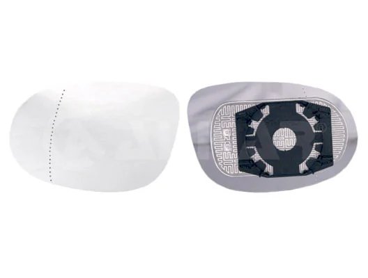 STICLA OGLINDA, OGLINDA RETROVIZOARE EXTERIOARA ALKAR 6401533 - Compatibil cu FIAT, LANCIA