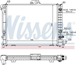 Radiator racire motor Nissens 64033A