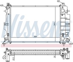 Radiator racire motor Nissens 64037A