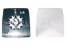 STICLA OGLINDA, OGLINDA RETROVIZOARE EXTERIOARA ALKAR 6412421 - Compatibil cu OPEL, VAUXHALL
