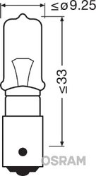 Bec, semnalizator Osram 64136