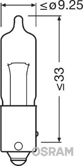 Bec, semnalizator Osram 64137ULT