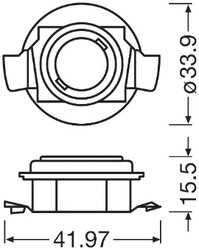 DULIE, FAR OSRAM 64210DA01-1 - Piesa auto compatibila cu mai multe marci