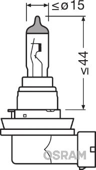 Bec, proiector ceata Osram 64219L+