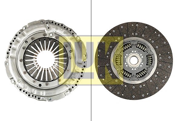 SET AMBREIAJ LUK 643 3406 09 - Compatibil cu IVECO, MERCEDES-BENZ, SETRA