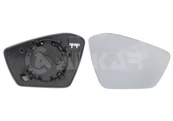STICLA OGLINDA, OGLINDA RETROVIZOARE EXTERIOARA ALKAR 6432039 - Compatibil cu SKODA