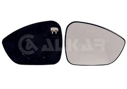 Sticla oglinda, oglinda retrovizoare exterioara Alkar 643286