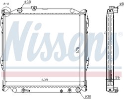 Radiator racire motor Nissens 64637A