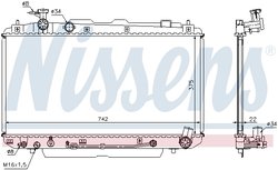 Radiator racire motor Nissens 64644A