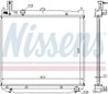 Radiator racire motor Nissens 64649A