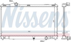 Radiator racire motor Nissens 64672
