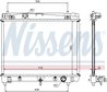 Radiator racire motor Nissens 64682