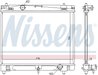 Radiator racire motor Nissens 646877