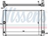 Radiator racire motor Nissens 64691