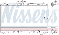 RADIATOR RACIRE MOTOR NISSENS 646935 - Compatibil cu LEXUS