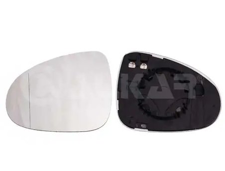 STICLA OGLINDA, OGLINDA RETROVIZOARE EXTERIOARA ALKAR 6471145 - Compatibil cu VW