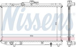 RADIATOR RACIRE MOTOR NISSENS 64773 - Compatibil cu TOYOTA