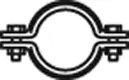 COLIER ESAPAMENT DINEX 64917 - Compatibil cu RENAULT TRUCKS