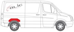 ARIPA INTERIOARA BLIC 6504-01-3548580P - Compatibil cu MERCEDES-BENZ, VW
