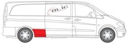 ARIPA INTERIOARA BLIC 6504-03-3542582P - Compatibil cu MERCEDES-BENZ