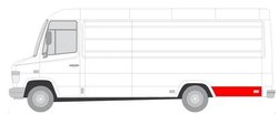 ARIPA INTERIOARA BLIC 6504-03-3542601P - Compatibil cu MERCEDES-BENZ