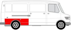 ARIPA INTERIOARA BLIC 6504-03-3545594P - Compatibil cu MERCEDES-BENZ