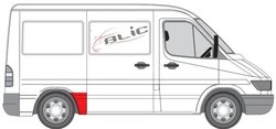 ARIPA INTERIOARA BLIC 6504-03-3546564K - Compatibil cu MERCEDES-BENZ, VW
