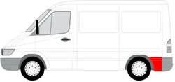 ARIPA INTERIOARA BLIC 6504-03-3546601P - Compatibil cu MERCEDES-BENZ, VW