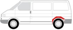 ARIPA INTERIOARA BLIC 6504-03-9558591P - Compatibil cu VW